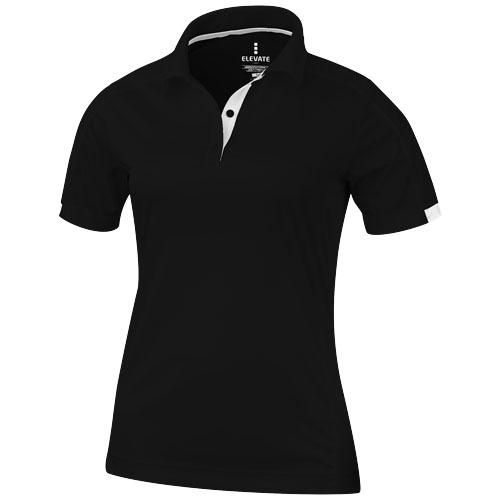 Polo Cool Fit manches courtes pour femme Kiso - Protection UV UPF 15-39 - Micro polyester respirant 150 g/m²_0