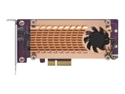 QNAP QM2-2P-244A - CONTRÔLEUR DE STOCKAGE - PCIE - PCIE 2.0 X4