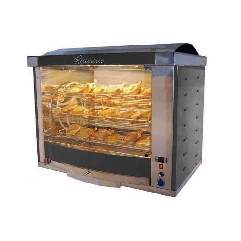 Rôtissoire professionnelle à balancelle FUSION 7 (Couleur: Noir Réf - FUSION7-9005-nr-12)_0