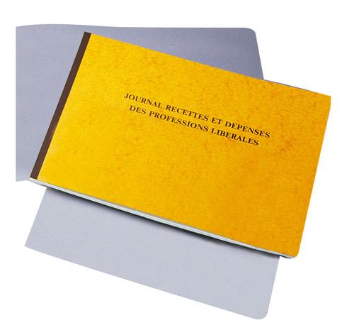 REGISTRE IMPRIMÉ SPÉCIAL PROFESSIONS LIBÉRALES EXACOMPTA 9620E, 38 X 27 CM 80 PAGES
