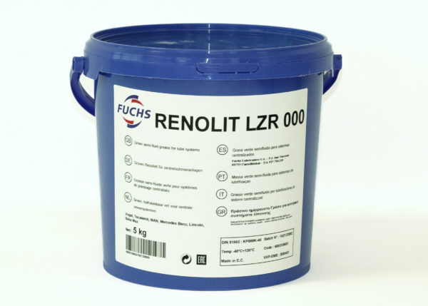 Renolit lzr 000 - graisses lubrifiantes - fuchs - f4522 - 5 kg_0
