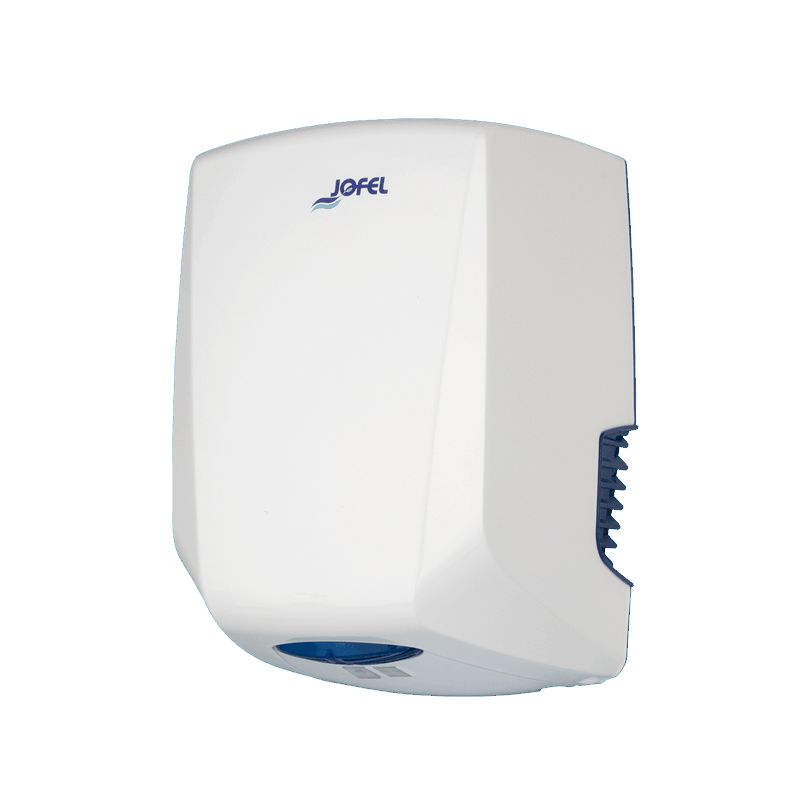 Sèche-mains Power blanc - Compact, haute performance, séchage rapide et hygiénique - Filtre HEPA et moteur 800W_0