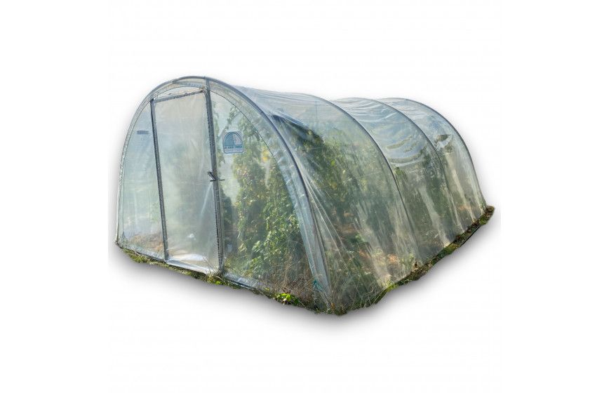 Serre tunnel mixte intelligent - 3 à 12 mètres de long - OPTIMUM_1