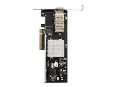 STARTECH.COM DUAL PORT 40G QSFP+ NETWORK CARD, INTEL XL710 OPEN QSFP+ CONVERGED ADAPTER, PCIE 40 GIGABIT ETHERNET SERVER NIC, 40GBE FIBER OPTIC LAN CARD, DELL POWEREDGE HPE PROLIANT, 40GB - NETWORK INTERFACE CARD (PEX40GQSFPI) - ADAPTATEUR RÉSEAU - PCIE 