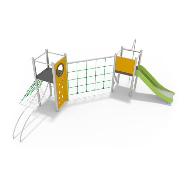 Structure jeux multi tours en acier inoxydable - Conforme EN1176 - Référence BT11481_0