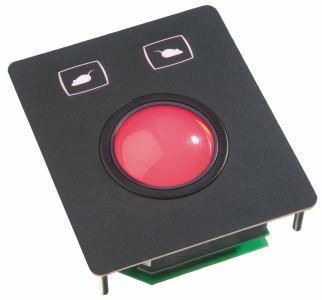 TCL50F1 - Trackball noire rétro-éclairée 50mm montage en panneau  IP65_0