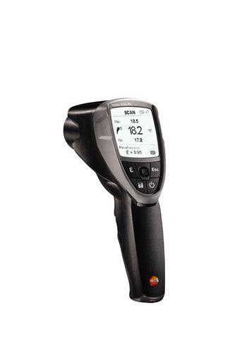 Thermomètre infrarouge Testo 835-T2 - -10 à +1500 °C - 50:1 - Laser 4 points - Mesures précises à longue distance_0