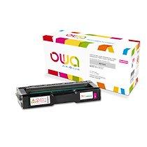 TONER REMANUFACTURÉ OWA - STANDARD - MAGENTA - POUR RICOH 407533