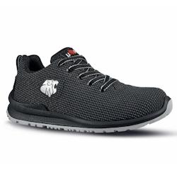 U-Power - Chaussures de sécurité basses JAMES anti-abrasion S3 SRC - Environnements humides - Noir Taille 42 - Matière synthétique_0