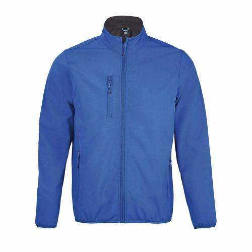 VESTE HOMME ZIPPÉE SOFTSHELL EN POLYESTER ROYAL