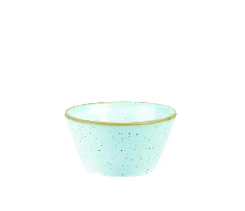 POT À SAUCE ROND BLEU PORCELAINE Ø 8 CM STONECAST CHURCHILL