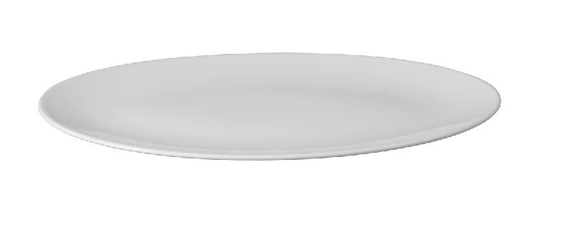 ASSIETTE COUPE PLATE OVALE BLANC PORCELAINE 26X18 CM STELLA COSMO VILLEROY & BOCH