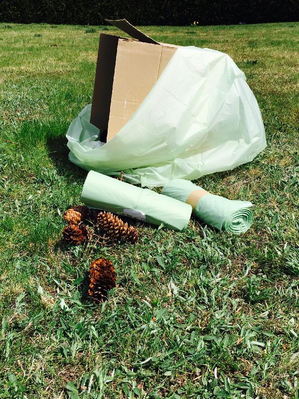 100 Housses doublure container biosourcés et compostables NFT 51-800 240 litres vert - HDCTVT-BG02/HC_0