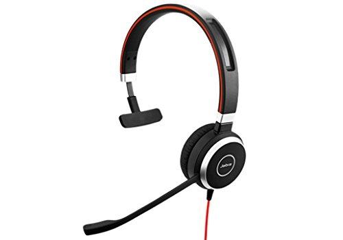 Jabra Evolve 40 UC Mono - Casque monophonique filaire avec bandeau et certification Cisco/Avaya (6393-829-209)_0