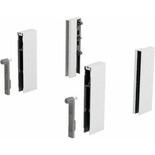 ADAPTATEURS DESIGNSIDE POUR TIROIR ARCITECH-H124 MM-BLANC HETTICH