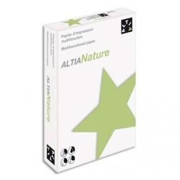 ALTIA RAMETTE DE 500 FEUILLES PAPIER BLANC ALTIA NATURE COPIEUR, LASER 75 GRAMMES FORMAT A4