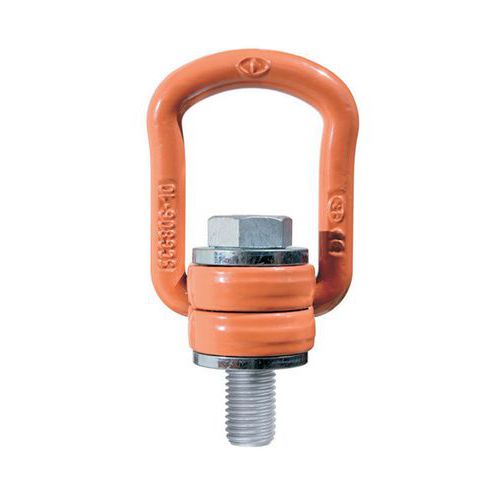 ANNEAU DE LEVAGE À ÉMERILLON ET ÉTRIER M30X45 CMU 5000 KG - GODET