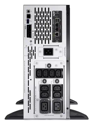 APC Smart-UPS X SMX3000HVNC - 3000VA, 8x C13 + 2x C19 sortie, USB, runtime extensible, profondeur li_0