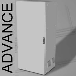 Armoire informatique - Advance CEM - protection et isolation électromagnétique avec surface alu-zinc_0