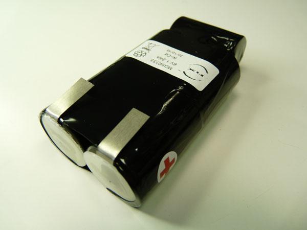 Batterie industrielle NiCd 5x 4/5SC 5S1P ST5 6V 1.2Ah T2 - Marque NX_0