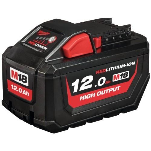BATTERIE LI-ION - 18 V - 12 AH - HIGH OUTPUT MILWAUKEE