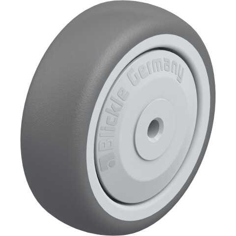 BLICKLE - ROUE Ø 75MM BANDAGE POLYURÉTHANE TPU 100KG - PATH 75/6KF