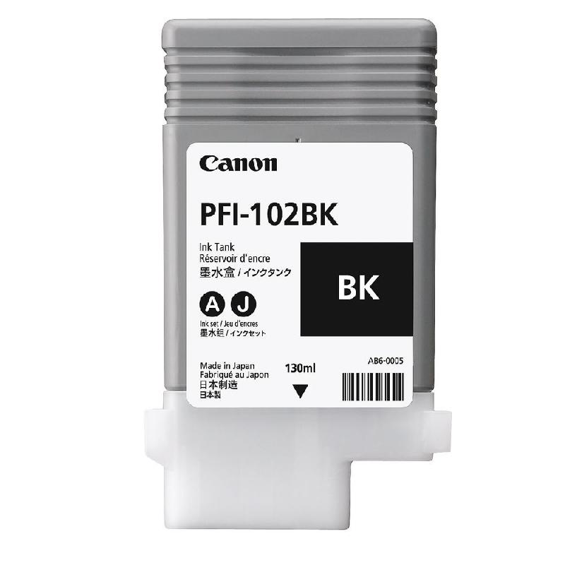 CANON PFI-102 CARTOUCHE D'ENCRE AUTHENTIQUE (0895B001) - NOIR