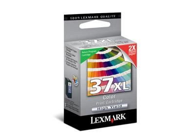 CARTOUCHE RECONDITIONNÉE  LEXMARK N°37XL  COULEUR