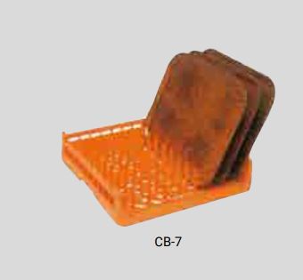 Cb-7 - Panier lave-vaisselle - Fagor - Couleur orange - Dimensions 500x500x110 mm_0