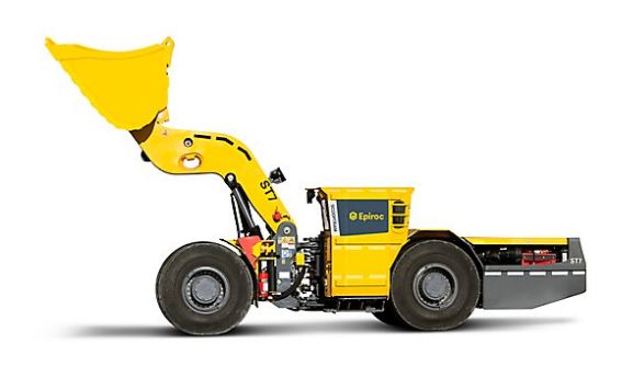 Chargeuse compacte Epiroc - Scooptram ST7 - 6,8 tonnes de capacité_0