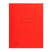 CHEMISE DOSSIER 2 RABATS FOREVER® EXACOMPTA ROUGE 24 X 32 CM - LOT DE 50