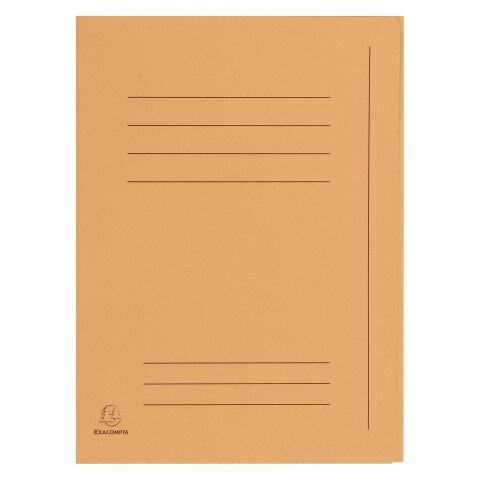 CHEMISE DOSSIER 3 RABATS EXACOMPTA 24 X 32 CM BULLE - PAQUET DE 50