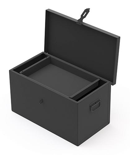 Coffre de chantier 550x300x300mm avec plateau soripro - SORI - cr550b - 566380_0