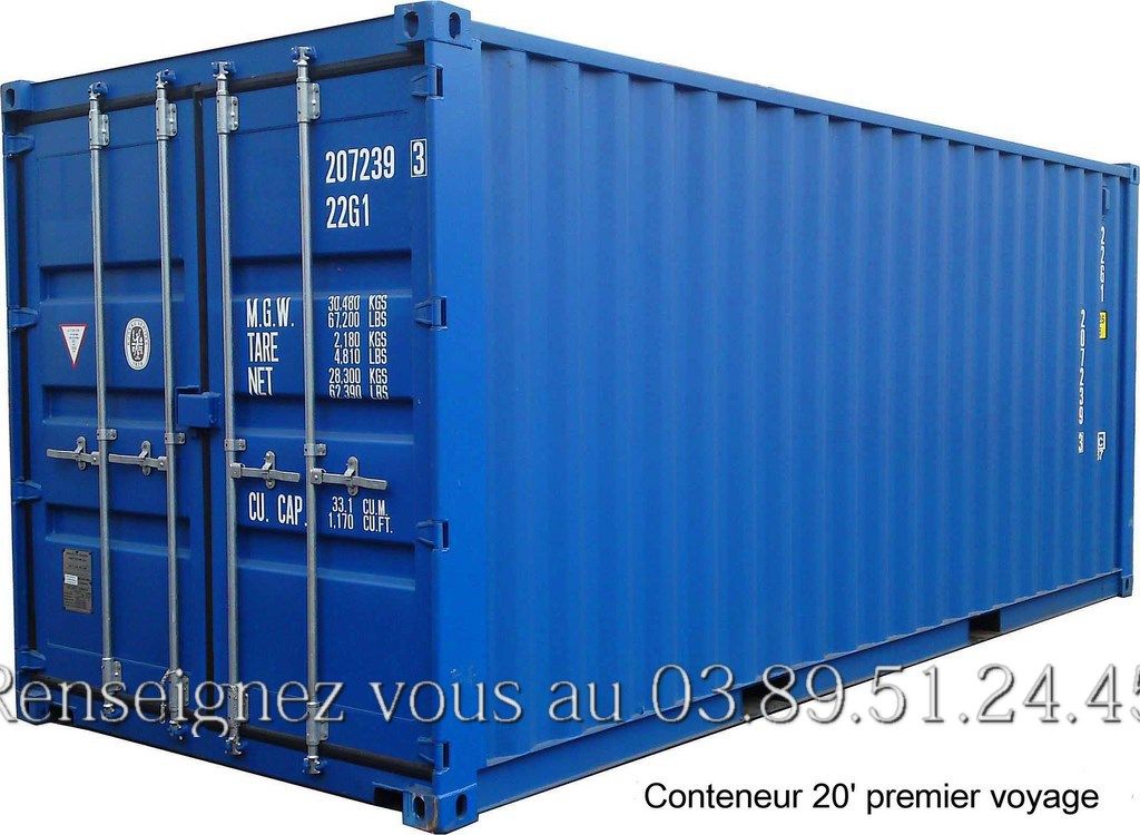 Container maritime 20' dry_0