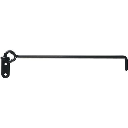 CROCHET À CRÉMAILLÈRE EN ALUMINIUM DE DIAMÈTRE 8 MM - 500 MM - NOIR TORBEL