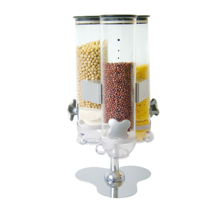 DISTRIBUTEUR DE CÉRÉALES TRIPLE / DOSEUR - 3.6KG - AZ BOUTIQUE - BUFFET