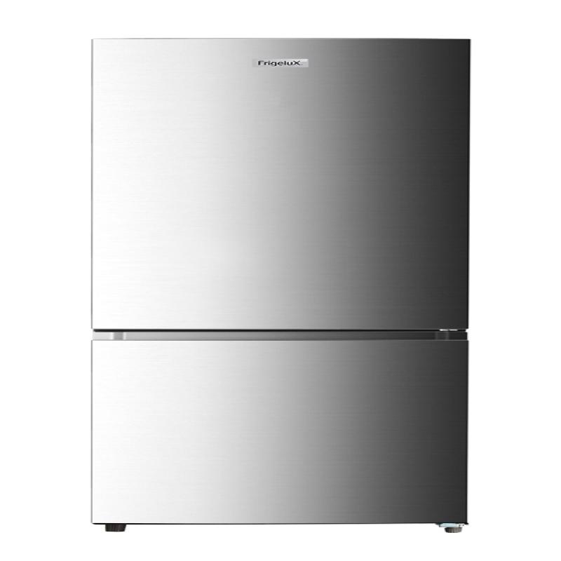 FrigeluX Réfrigérateur combiné, 426 L net, classe énergétique E, blanc RC425XE - gris 3541362504074_0