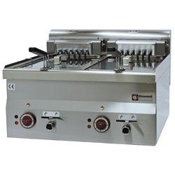 Friteuse électrique S-Powerful 2x10L - Top - E60/F20-6T (9+9kW) - 18kW, 400V, 600x600x280/400mm_0