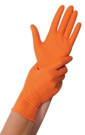 GANT EN NITRILE 'POWER GRIP', L, ORANGE - BOÎTE DE 50 GANTS - LOT DE 2
