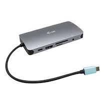 I-TEC METAL USB-C TRAVEL NANO DOCK HDMI/VGA WITH LAN + POWER DELIVERY 100 W