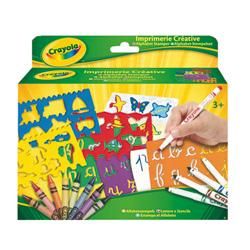 KIT DE LOISIRS CRÉATIFS - CRAYOLA - IMPRIMERIE CRÉATIVE