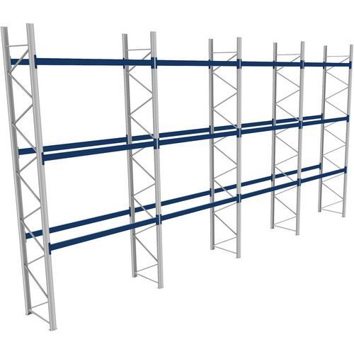 RACK 1 DÉPART + 3 SUIVANTS LXLXH 2700X11400X6000 600KG 3 NIV - BITO