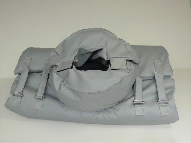 Matelas isolant TECHNOFORM - préformé avec enveloppe PE pour isolation jusqu'à 1000°C_0