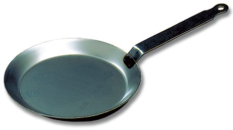 MATFER - POÊLE À CRÊPES TÔLE D'ACIER NOIRE D.240 MM - 062034