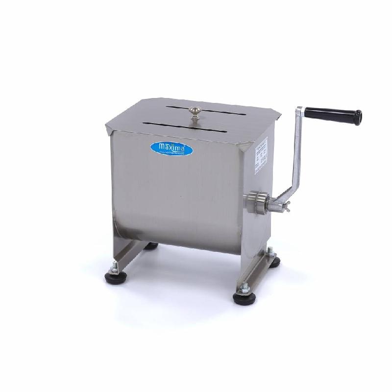 Maxima Mélangeur à viande - 10 L - 7,5 kg viande - axle unique - manuel – 20 × 31 × 30 cm - AKS-09300440_0