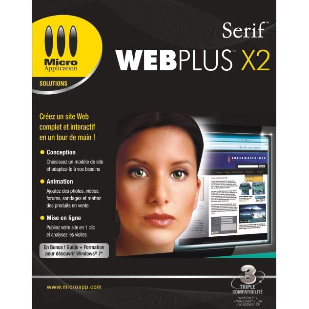 MICRO APPLICATION SERIF WEB PLUS X2