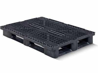 Palette  plastique  -  900 X 1200 - 5 semelles - CUQP1209HR5RR_0