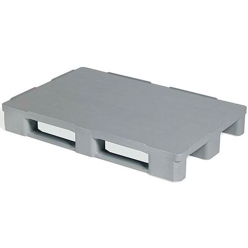PALETTE PLASTIQUE PLEINE 800 X 1200 - NOIR - GILAC