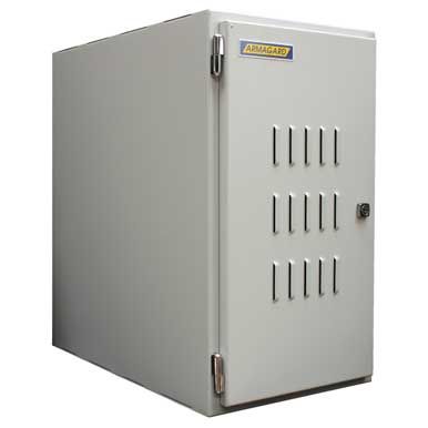 Boîtier PC industriel PC-CP01 - Armagard - IP54 - acier doux - dimensions 530 x 290 x 540 mm_0