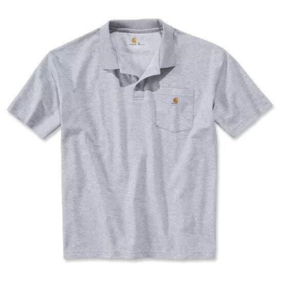 Polo en maille piquée Gris - Tailles : XXL_0